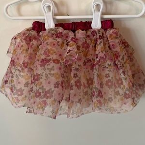 5/$20 Girl’s Wonder Nation Floral Tulle Skirt